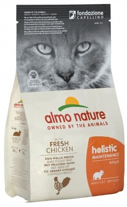 [AL0605] Almo Nature Holistic Kat Kip en Rijst (400 gr.)