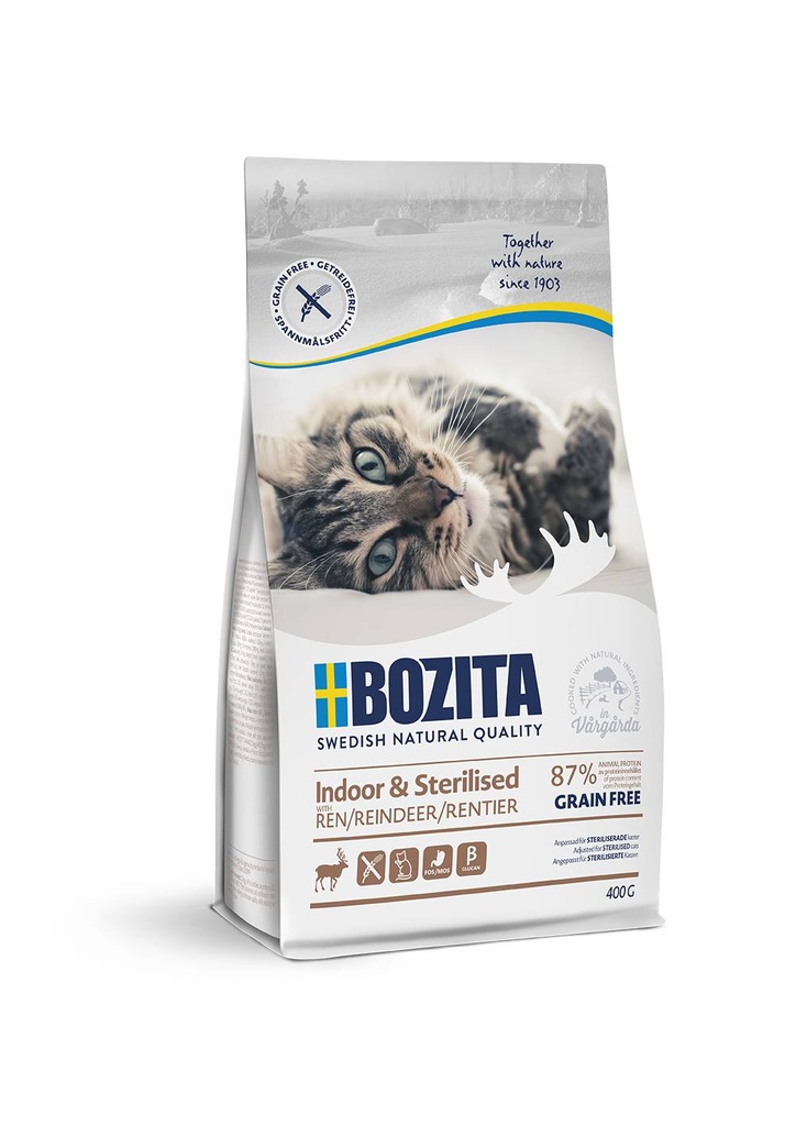 Bozita Feline Indoor & Sterilised Grain Free