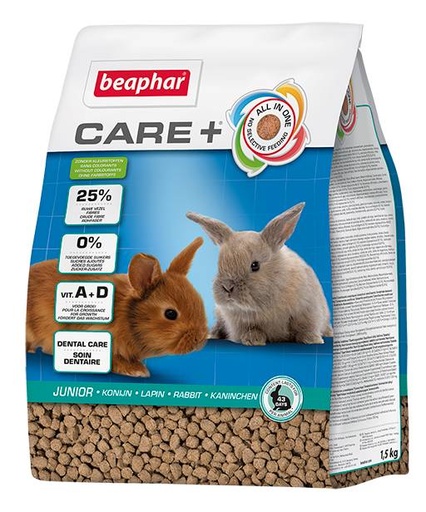 [BP68407] Beaphar Care+ Konijn junior (1.5 kg.)