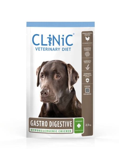 [CC104] CLiNiC Dog Gastro Digestive Chicken (2.5 kg.)