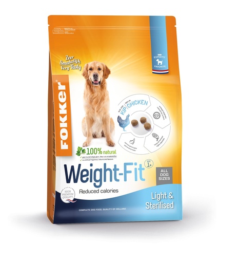 [FOK1522] Fokker Weight-Fit (2.5 kg.)