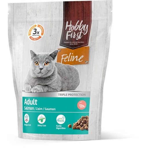[HF984076] HobbyFirst Feline Adult Salmon (800 gr.)