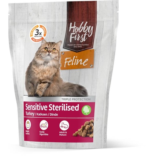 [HF984085] HobbyFirst Feline Sensitive Sterilised (800 gr.)