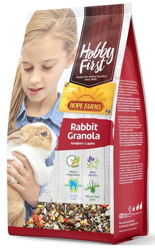 [HF663621] Hope Farms Rabbit Granola (800 gr.)