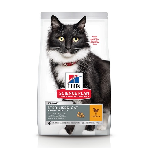 [H9353EA] Hills Feline Mature Sterilised (1.5 kg.)
