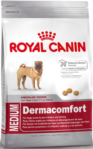[RC279103] Royal Canin Medium Dermacomfort 24 (3 kg.)