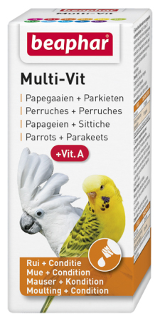 [BO14753] Beaphar Multi-Vit Papegaaien en Parkieten (20 ml.)