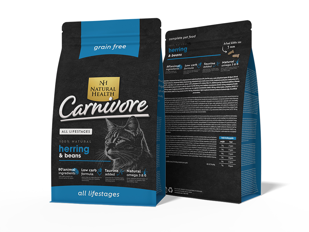 Natural Health Cat Carnivore Fish&Beans