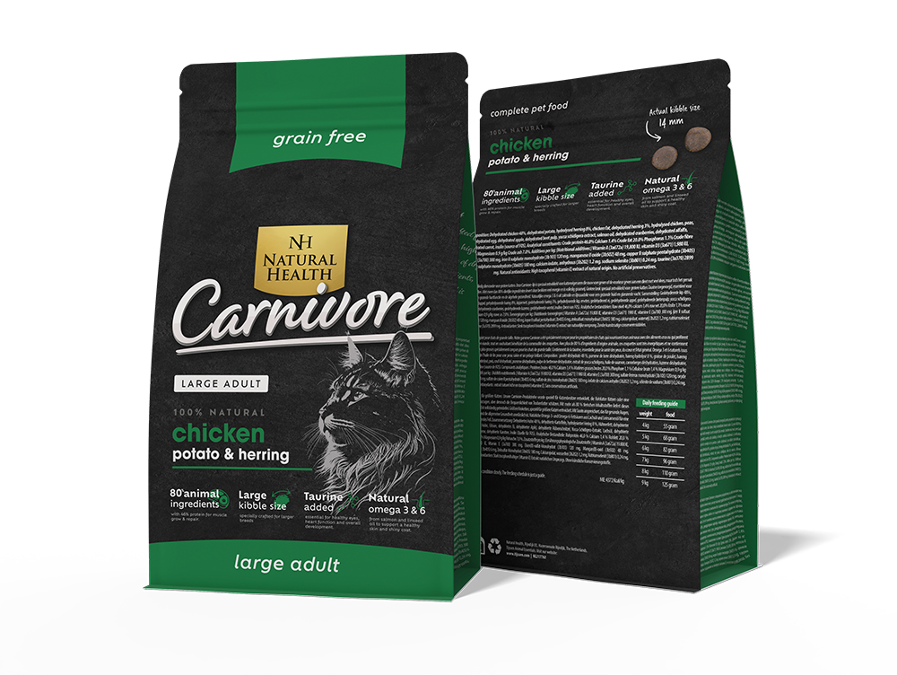 Natural Health Cat Carnivore Large Bite