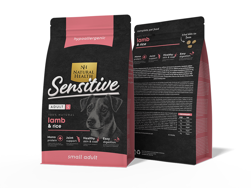 Natural Health Dog Lamb & Rice Small Bite