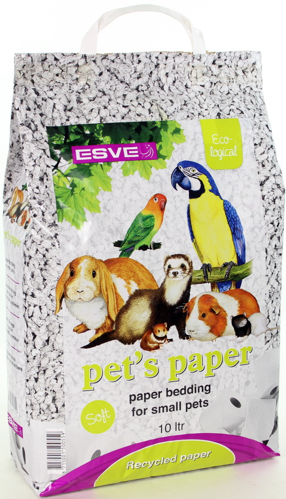 ESVE Pet's Paper Bedding