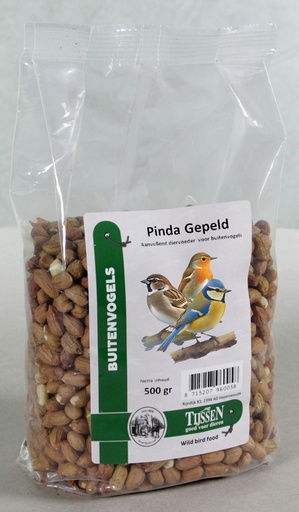 [VV026005] Tijssen Pinda Gepeld (500 gr.)