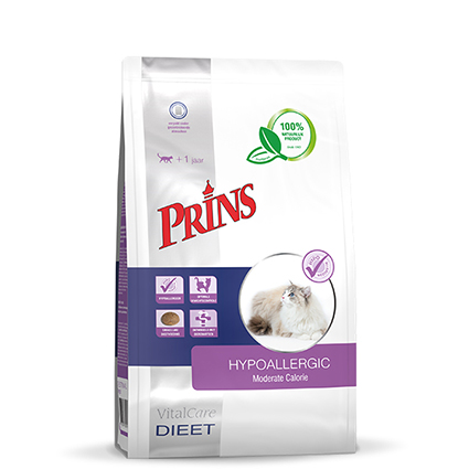[PR76007] Prins Cat Diet Veterinary Hypoallergic Moderate Calorie (1.5 kg.)