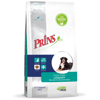 Prins Dog Diet Veterinary Urinary Croque