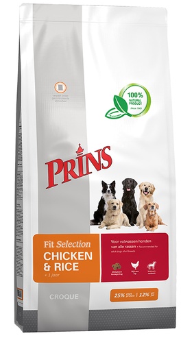 [PR08546] Prins Fit-Selection Kip en Rijst (2 kg.)
