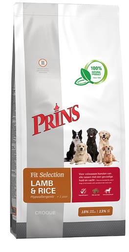 [PR08746] Prins Dog Fit Selection Lamb & Rice (2 kg.)