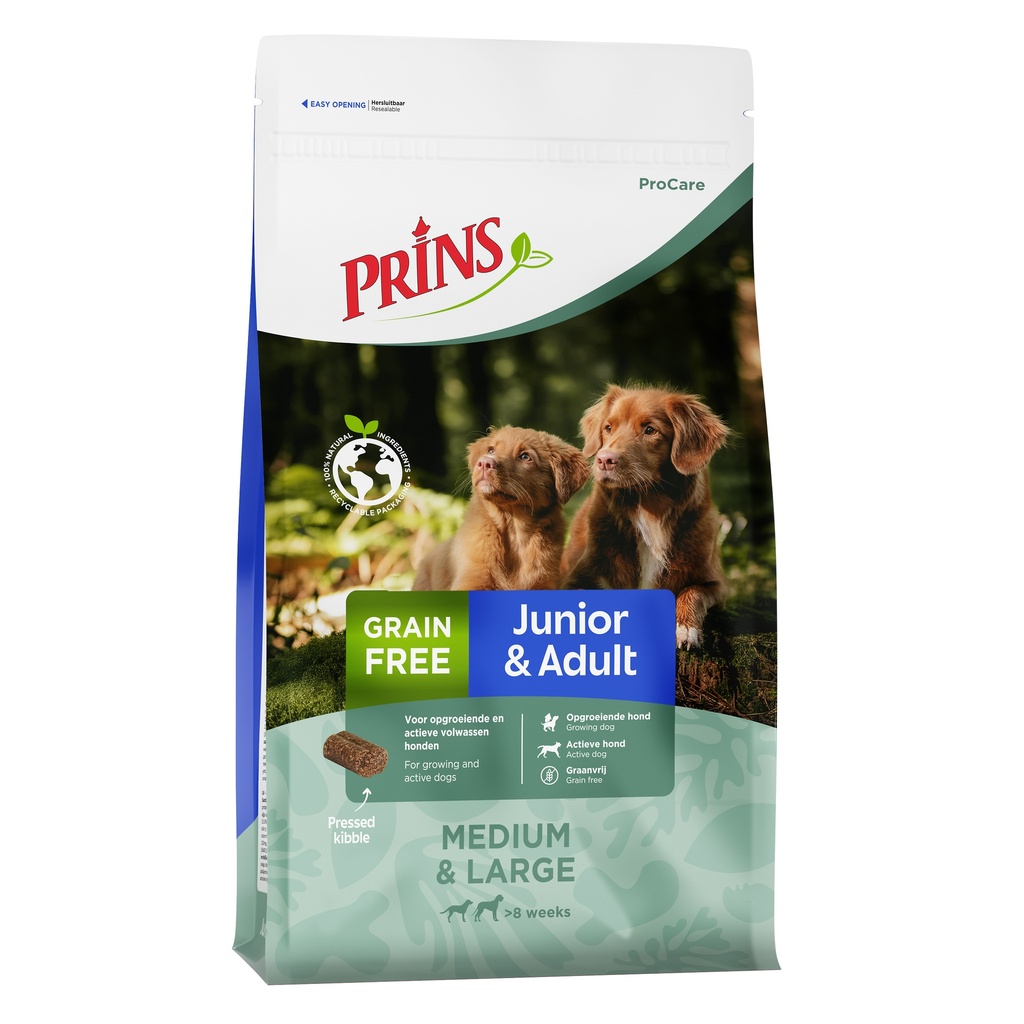 Prins Dog Pressed Grainfree Junior & Adult