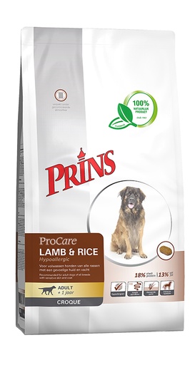 [PR27015] Prins Dog Lamb & Rice Hypoallergic Croque (10 kg.)