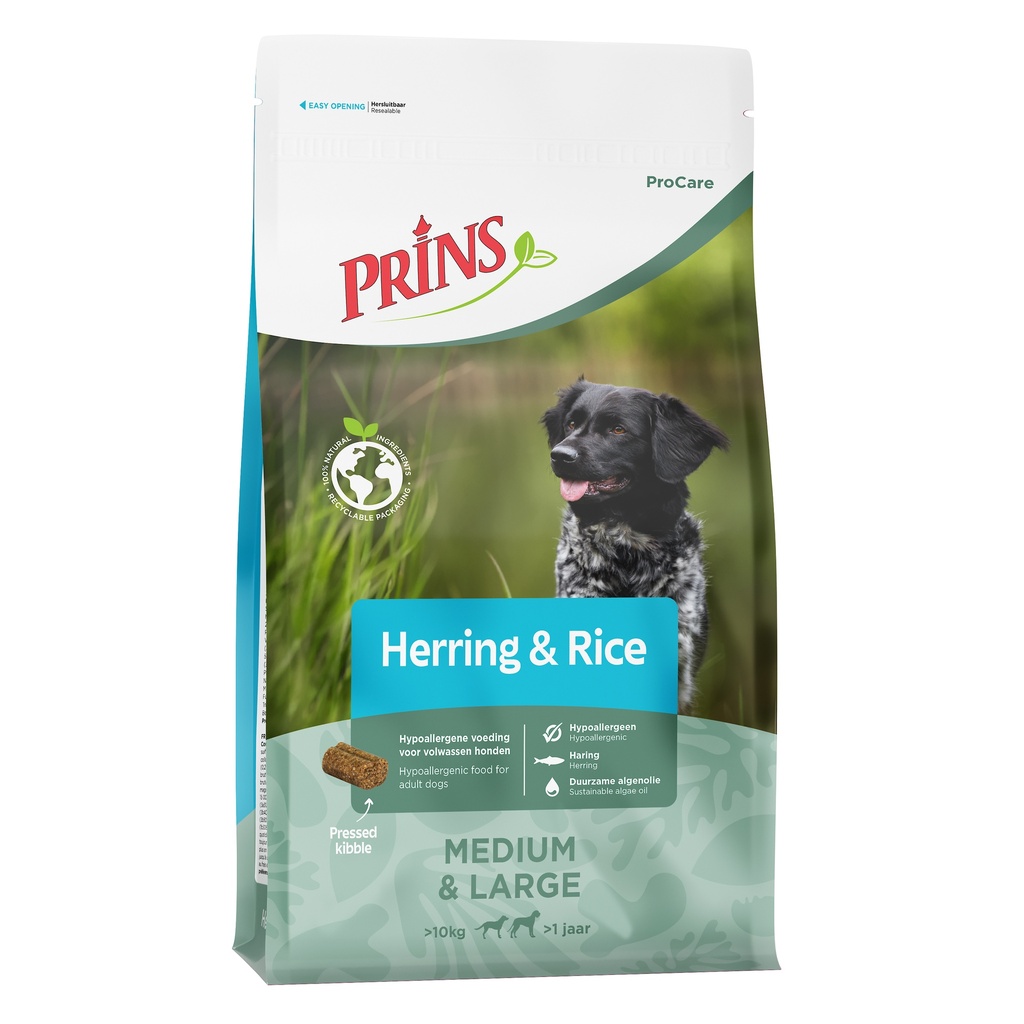 Prins Dog Pressed Herring & Rice