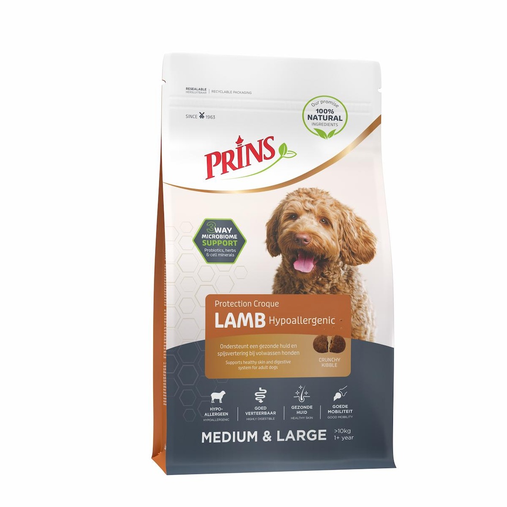 Prins Dog Protection Lamb Hypoallergenic Croque
