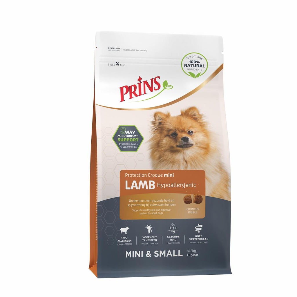 Prins Dog Protection Mini Lamb Hypoallergenic Croque