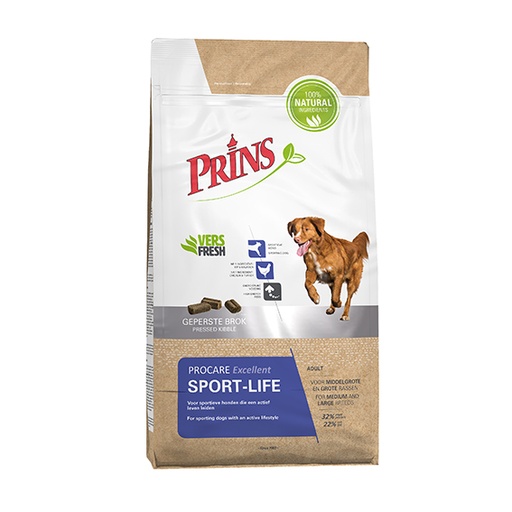 [PR03546] Prins Dog Pressed Sport-Life Excellent (3 kg.)