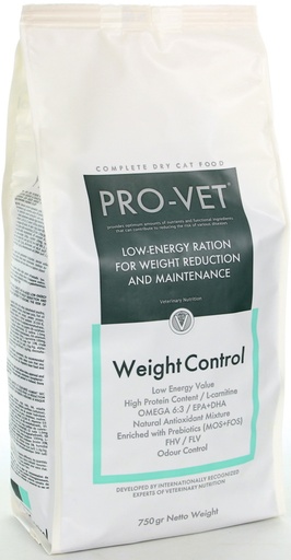 [PPC5311] PRO-VET Cat Weight Control (750 gr.)