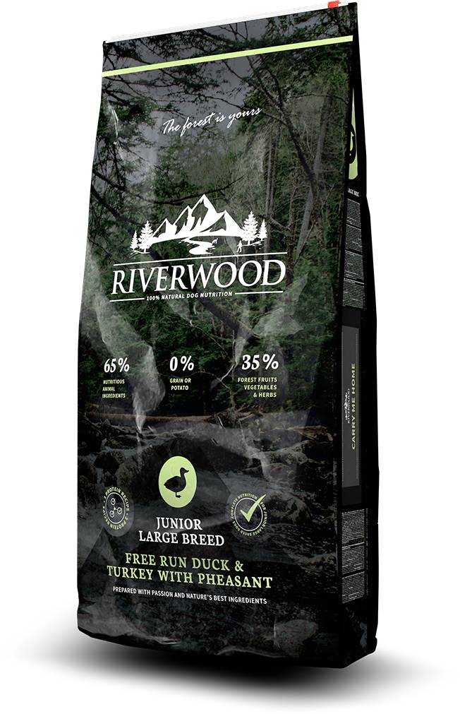 Riverwood Junior Large Breed Duck & Turkey With Pheasant