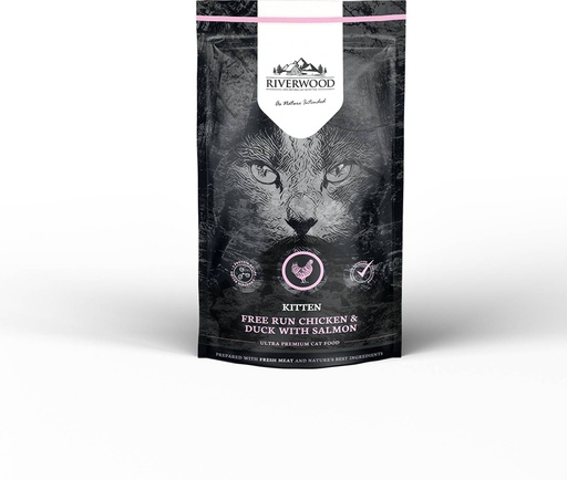 [JP240001] Riverwood Kitten Chicken & Duck With Salmon (300 gr.)