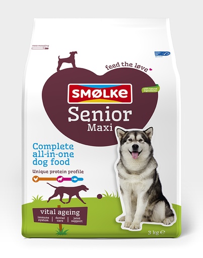 [SK6645] Smolke Hond Senior Maxi (3 kg.)