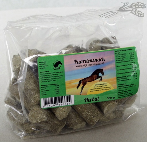 [UK0004] Vanilia Paardenbrok Herbal (330 gr.)