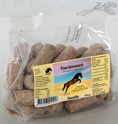 [UK0000] Vanilia Paardenbrok Vanilla (330 gr.)