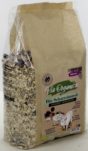 [E63051] Via Organica Bio Varkensmuesli (4 kg.)