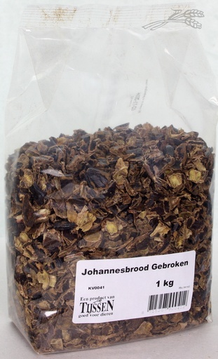 [KV0041] Tijssen Johannesbrood Gebroken (1 kg.)