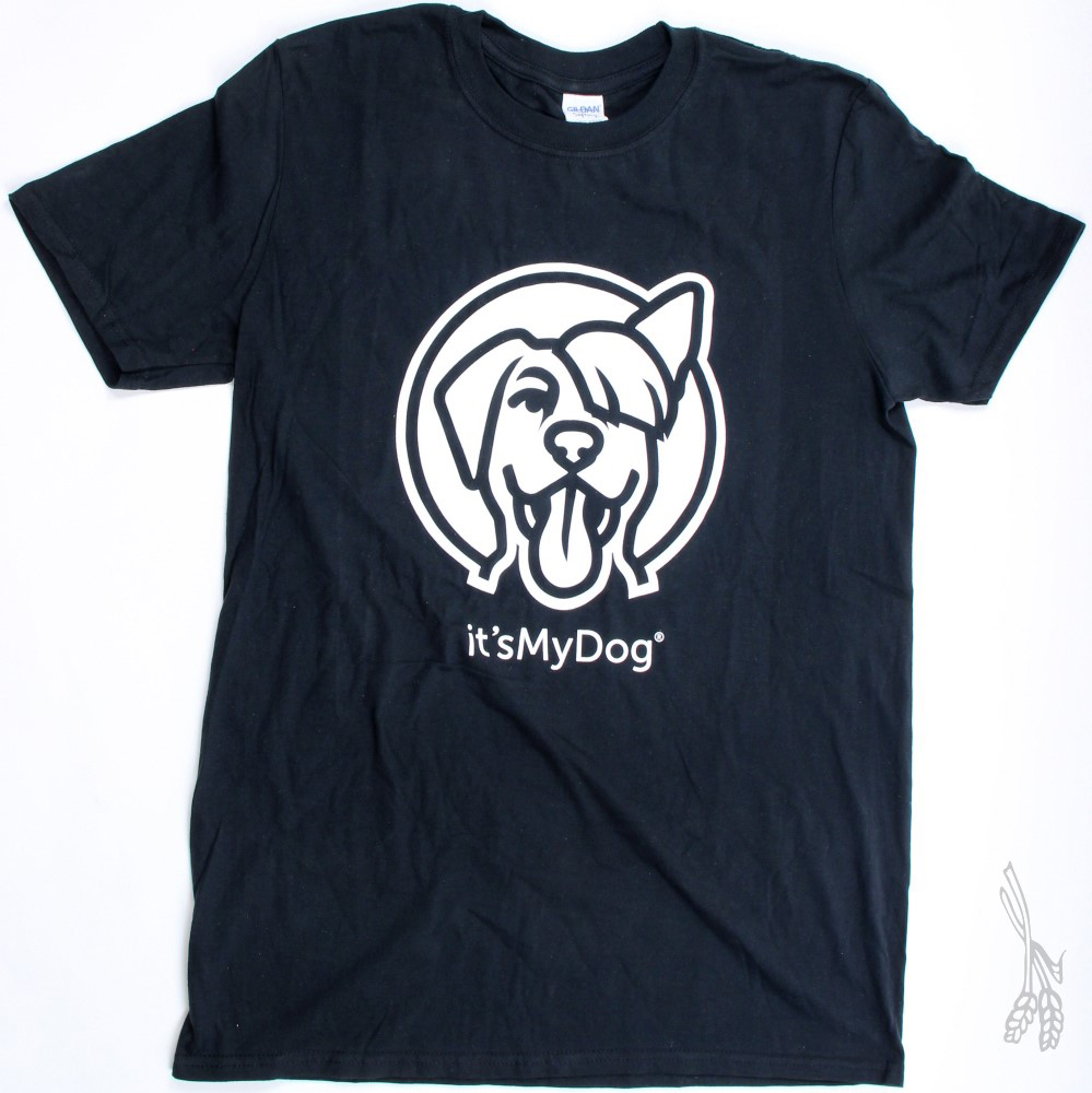 it's My Dog T-Shirt Heren Zwart