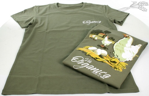 [E63508] Via Organica T-Shirt Dames (Small)