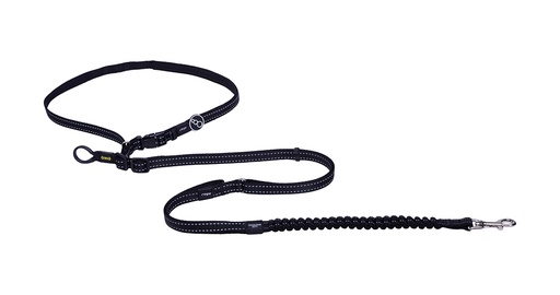 [RHLF11A] Rogz Utility Handsfree Lijn (Black Reflective, Medium)