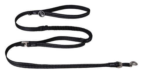 [RHLOC16A] Rogz Utility Control Lijn (Black Reflective, Medium)