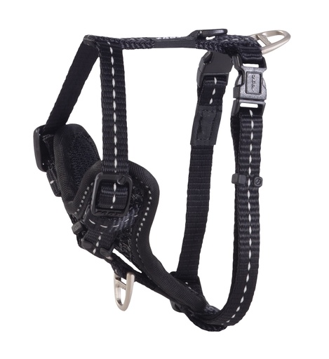 [RSJC14A] Rogz Utility Control Tuig (Black Reflective, Small)