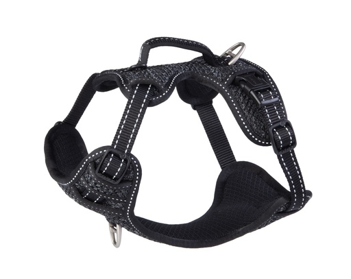 [RSJX14A] Rogz Utility Explore Tuig (Black Reflective, Small)
