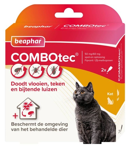 [BP12306] Beaphar ComboTec Cat (2 pip.)