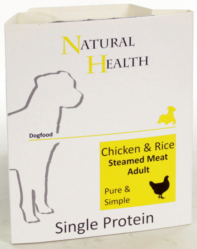 Natural Health Dog Steamed P&S Chicken & Rice