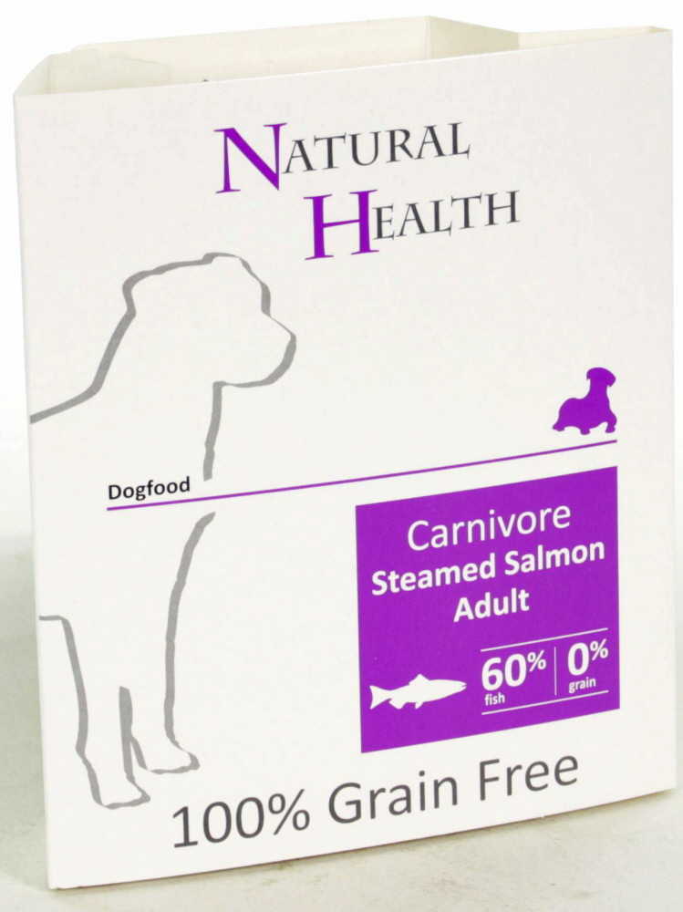 Natural Health Dog Steamed Carnivore Salmon