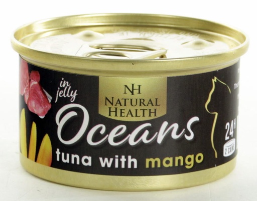 [NH940] Natural Health Cat Oceans Tuna & Mango (24 x 85 gr.)