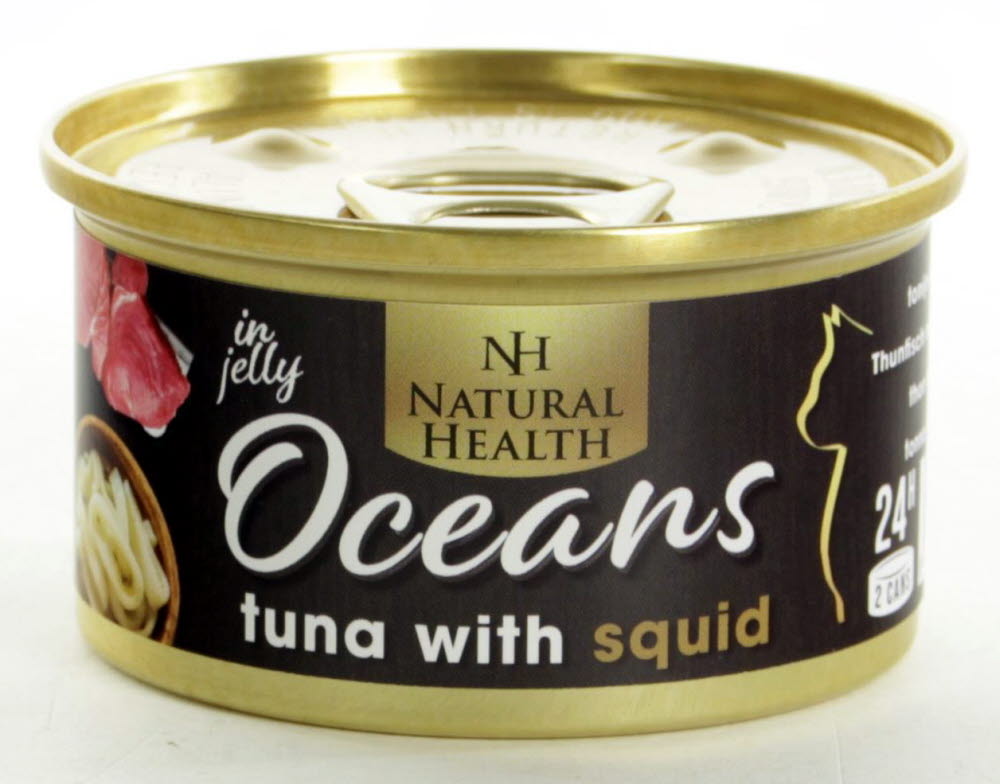 Natural Health Cat Oceans Tuna & Squid