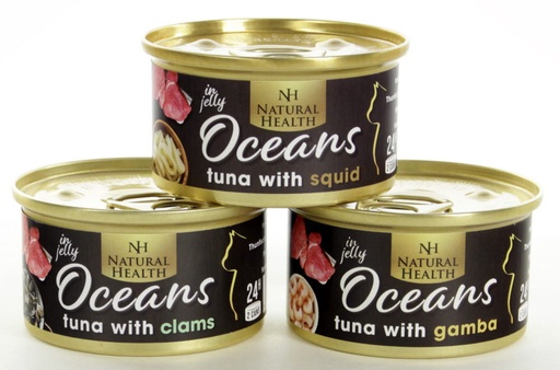 [NH944] Natural Health Cat Oceans Frutti di Mare (8 x 6 x 85 gr.)