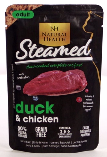 [NH962] Natural Health Cat Steamed Duck (12 x 85 gr.)