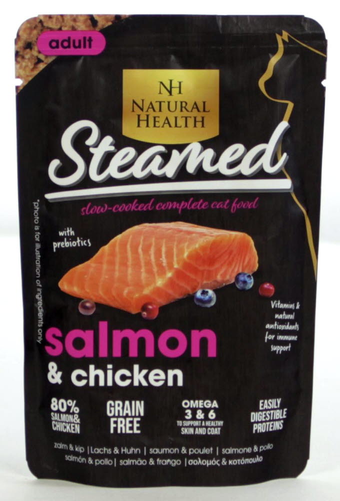 Natural Health Cat Steamed Salmon
