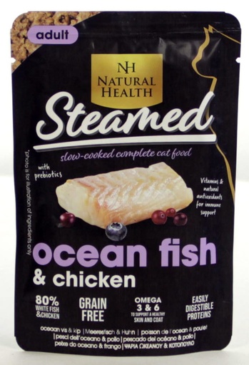 [NH965] Natural Health Cat Steamed Ocean Fish (12 x 85 gr.)
