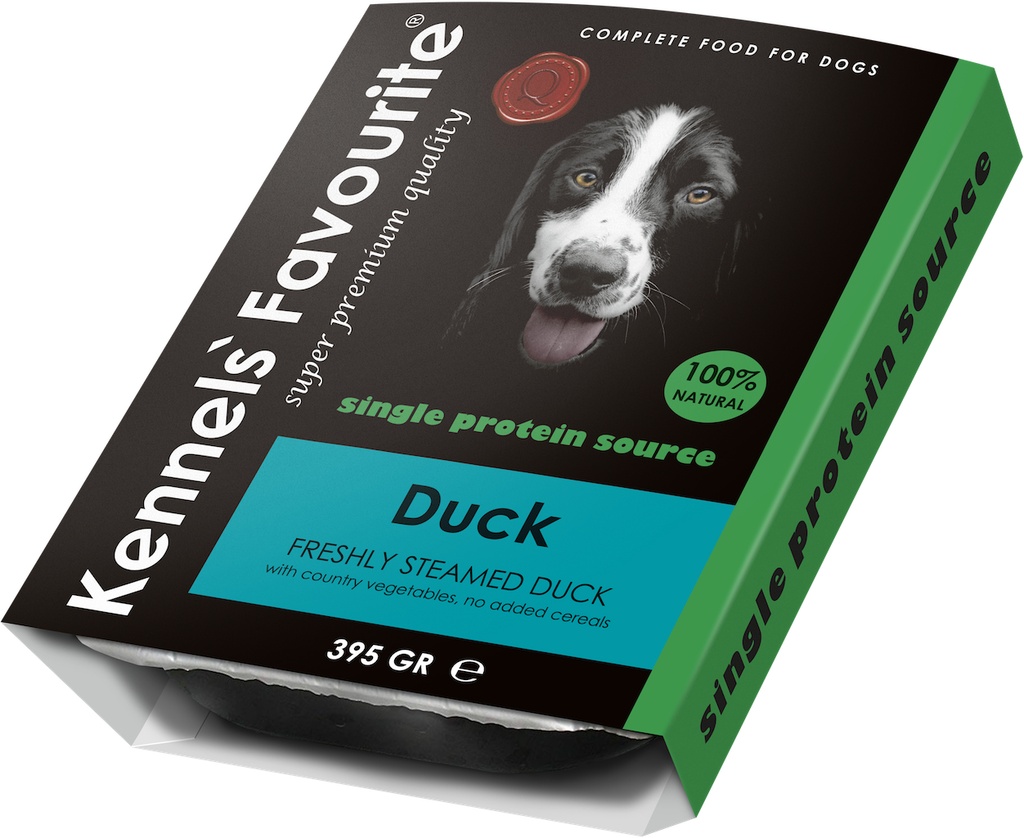 Kennels Fav. Steamed Duck 10 x 395 gr.